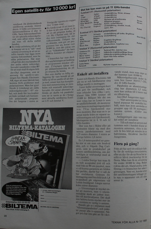 Teknik fr alla nr 10 oktober 1985 sida 28