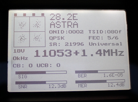11053H  Astra 2F (Luxor 180 cm parabol)
