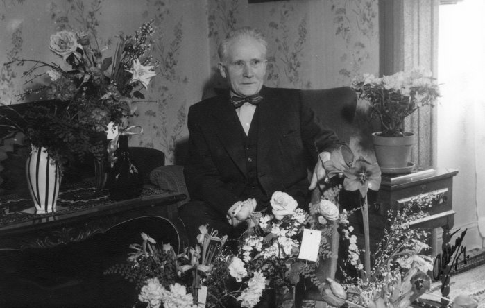 Helmer Olsson 70 år 1959.